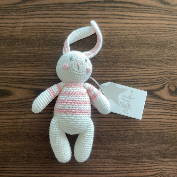 Albetta Bunny Rattle Toy - Picture 2 of 3